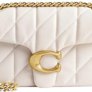 Coach Quilted Tabby Shoulder Bag 26 with Chain